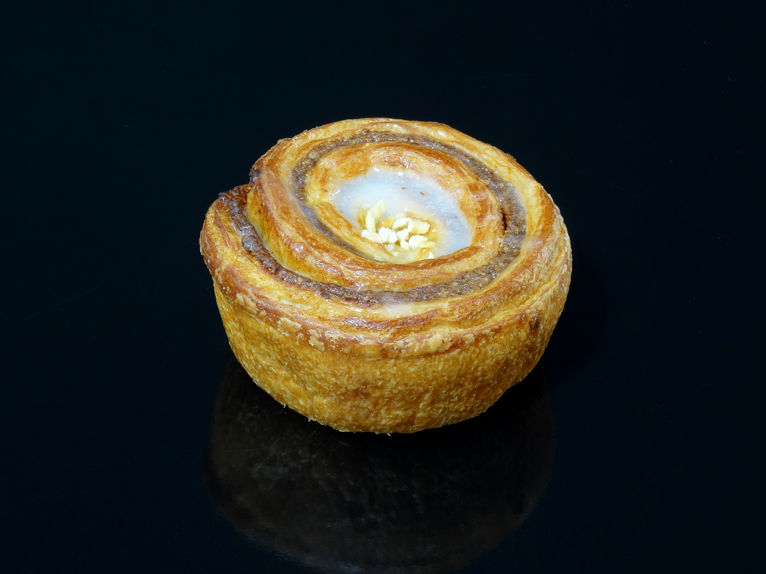 Zimt-Nuss-Schnecke
