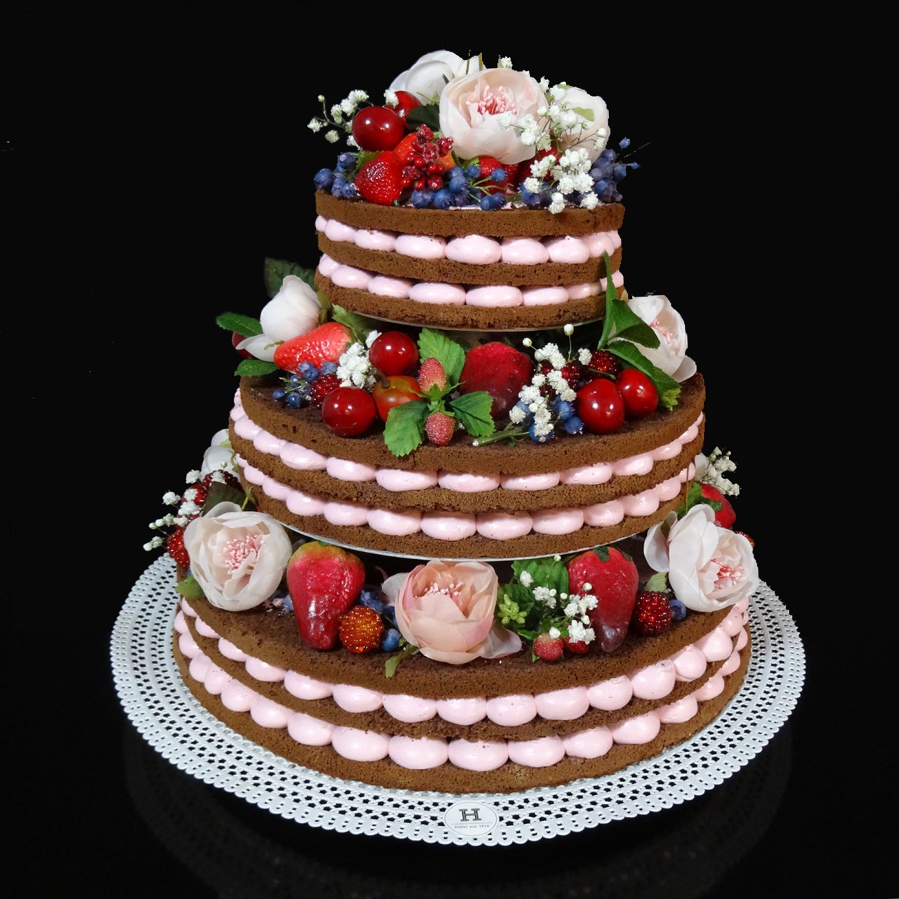 Hochzeitstorte Naked Cake St Cke Klein St Ckig F R